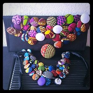 African-made Clutch and Neck piece